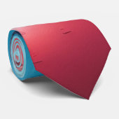 Cravate Bleu rouge (Roulé)