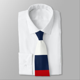 Cravate Bleu rouge