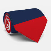 Cravate Bleu rouge (Roulé)