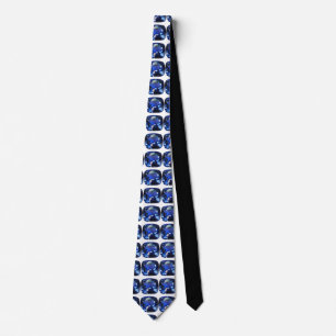 Cravate Bleu saphir