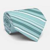 Cravate Bleu vert Turquoise (Roulé)