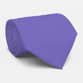 Cravate Bleu-violet (Crayola) (couleur solide) (Roulé)