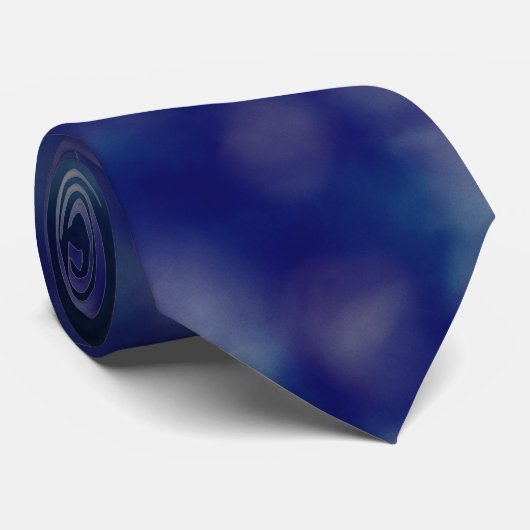 Cravate Bleu violet tendance Unique Cool chic (Roulé)