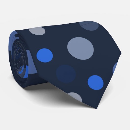 Cravate Bleue (Roulé)