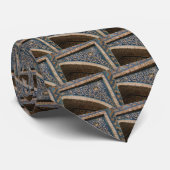 Cravate bleue d'arcade de tuile (Roulé)