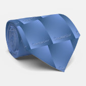 Cravate bleue de conseiller (Roulé)