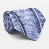 Cravate bleue de ~ de denim (Roulé)