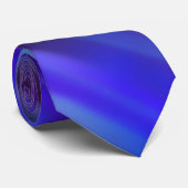 Cravate bleue douce 2 (Roulé)