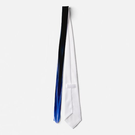 Cravate bleue et noire (Dos)