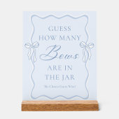 Cravate bleue la Fête des mariées de noeud Devinez