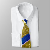 Cravate Bleue Or (Attaché)