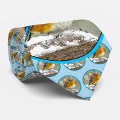 Cravate Bleuet de l'Est en neige - Photo originale (Roulé)