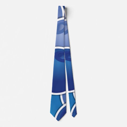Cravate Bleuet funky (Devant)