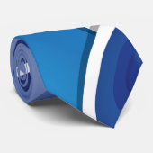 Cravate Bleuet funky (Roulé)