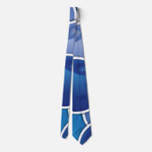 Cravate Bleuet funky (Dos)
