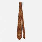 Cravate Bling & Sparkle | Rust + Gold Geode Collier (Devant)