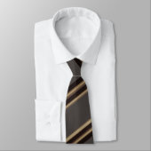 Cravate Blinky the Bat Hiding Stripe pattern Tie (Attaché)