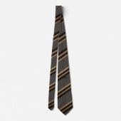 Cravate Blinky the Bat Hiding Stripe pattern Tie (Dos)