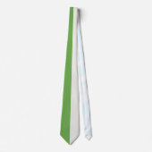 Cravate Blocs Verticaux Vert, Blanc Étoile Et Rouge (Devant)