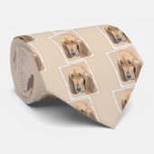 Cravate Bloodhound Peinture - Joli chien d'origine art (Roulé)