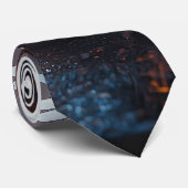 Cravate Blooming Through the Fire (Roulé)