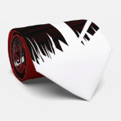 Cravate Blossom rouge (Roulé)