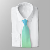 Cravate Blue and Green Gradient (Attaché)