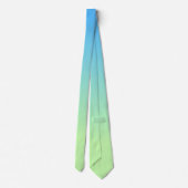 Cravate Blue and Green Gradient (Dos)