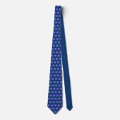 Cravate Blue check tie, Tie for formal events (Devant)