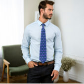 Cravate Blue check tie, Tie for formal events