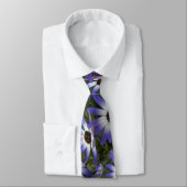 Cravate Blue Daisy (Attaché)