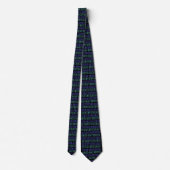 Cravate Blue Green Black Numéros, Math Accounting (Dos)