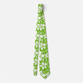 CRAVATE BLUE HAWAII (LIME) (Dos)