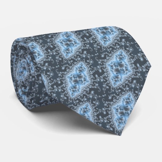 Cravate Blue Jellyfish (Roulé)