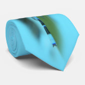 Cravate Blue Line mince (Roulé)