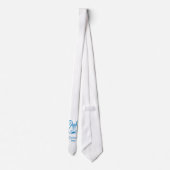 Cravate Blue Lyre (Dos)