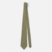 Cravate Blue Medieval Fish Neck Tie (Devant)