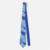 Cravate Blue Paisley (Devant)