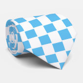 Cravate Blue pattern (Roulé)