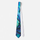 Cravate Blue Paua Abalone Shell Mens (Devant)