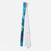 Cravate Blue Paua Abalone Shell Mens (Dos)