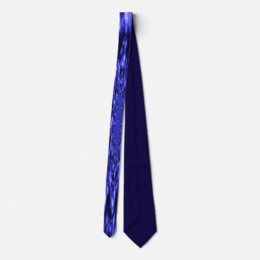 Cravate Blue Sparkling Lights (Dos)