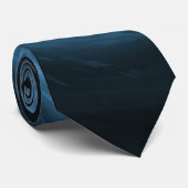 Cravate Blue Swirl (Roulé)