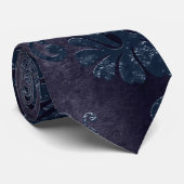 Cravate Blue Velvet Series Design 2 (Roulé)