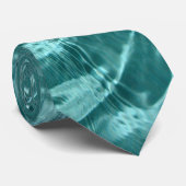 Cravate Blue Water Riples (Roulé)