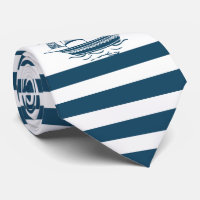 Blue & white stripes nautical wind saiboat 2