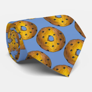 Cravate Blueberry Cake Donut Doughnut Foodie Petit déjeune