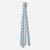 Cravate Bluebonnets Fleurs Bleues Texas Texan Floral (Devant)