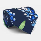 Cravate Bluebonnets texan State Flower Bluebonnet (Roulé)