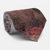 Cravate Blues roses (Roulé)